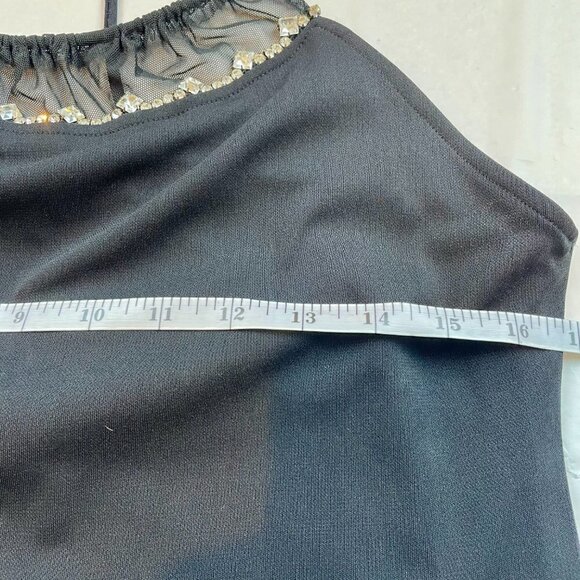 Ever Beauty Women's Black Gown Size 12 - Picture 9 of 10